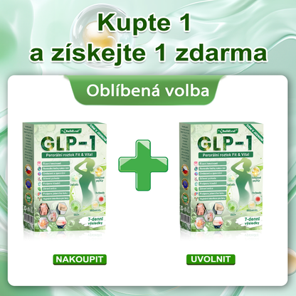 BuildLeaf® GLP-1 8-v-1 Fit & Vital Řešení ✨✨ (Jednou denně, viditelné změny za 7 dní) ✅ Obezita, kardiovaskulární zdraví, cukrovka, spánková apnoe, zdraví střev, problémy se klouby a další.